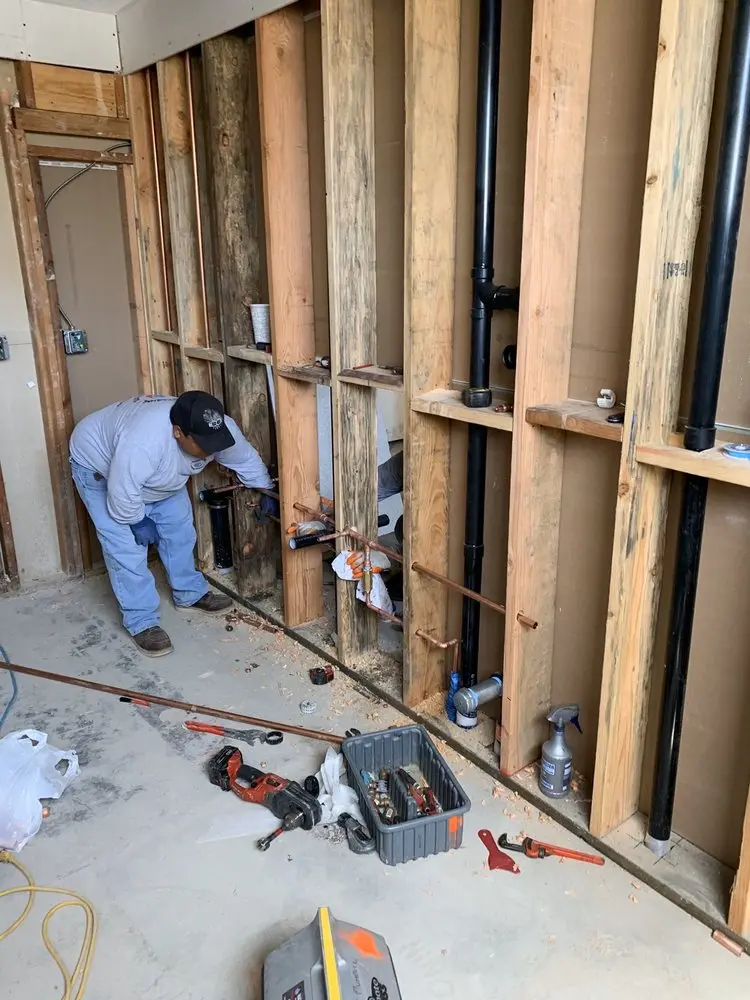 Commercial rough-in plumbing for Gas Line Repair in Kiels Gardens